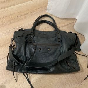 Balenciaga City bag Dark Grey ($400🅿️🅿️)